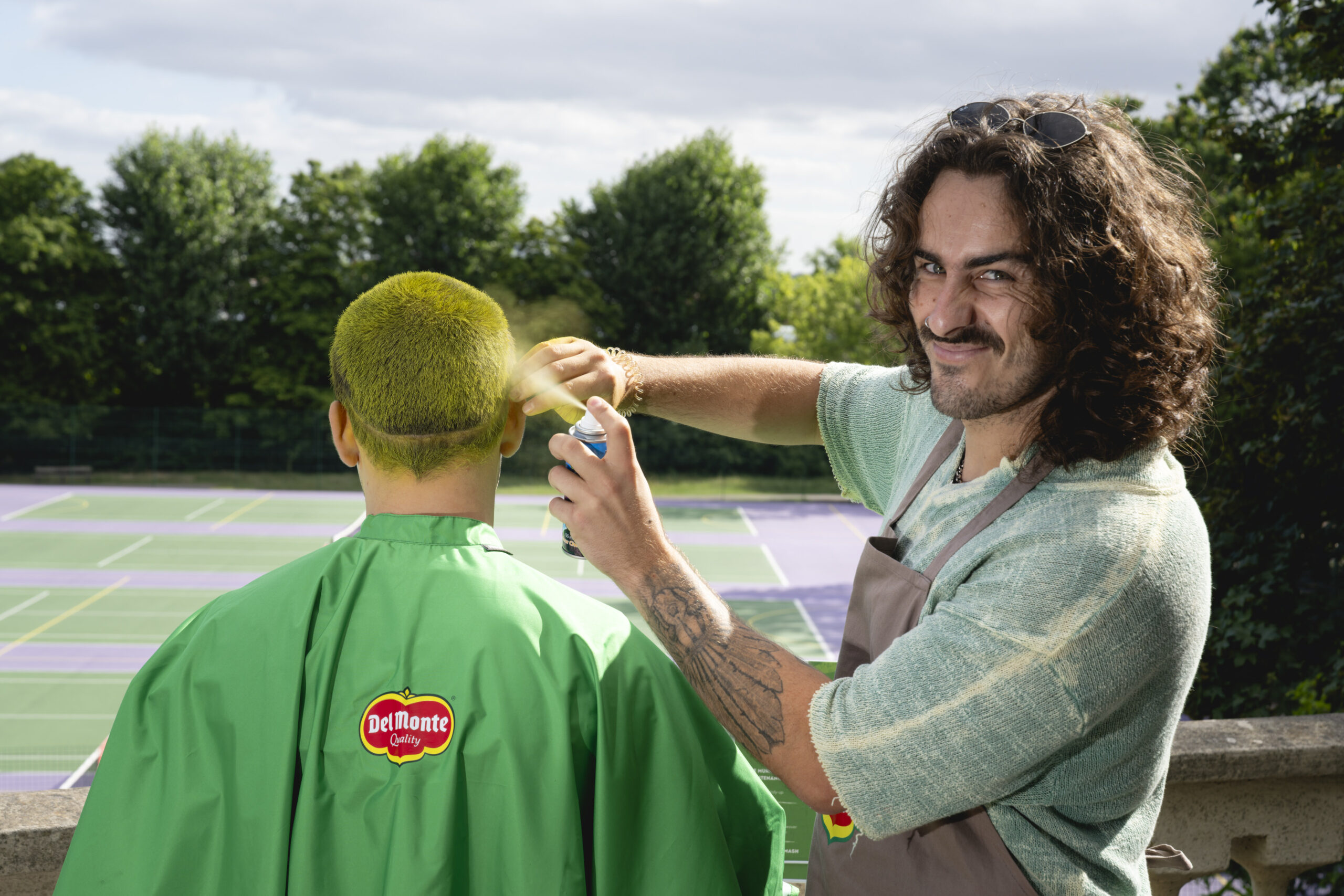 Del Monte FRESH CUTS at the Wimbledon Tennis queue 29-6-26